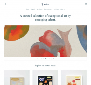 The best website templates for art galleries | theprintspace help centre