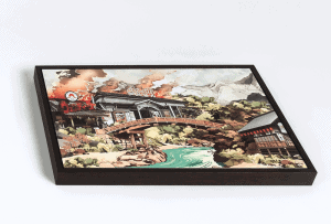 Handmade gallery frame