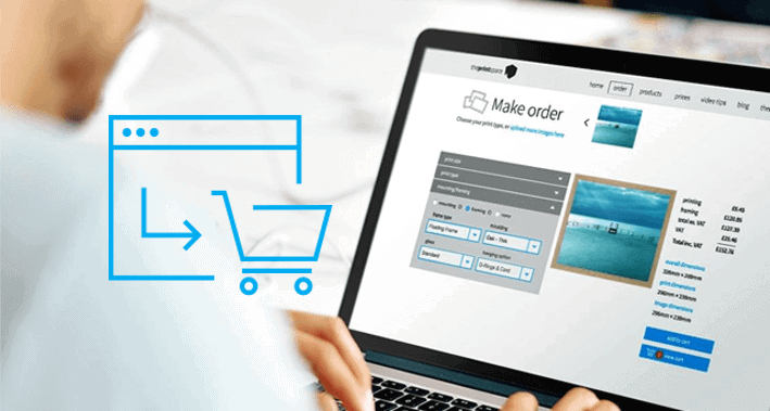 Professional photographic printing online ordering syatem
