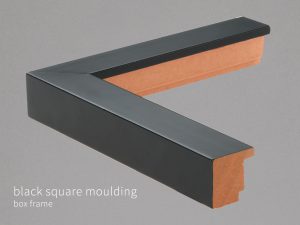 Black Square Moulding Box Frame Theprintspace